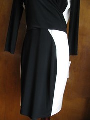 Lauren Ralph Lauren women’s black, white long sleeves dress 10