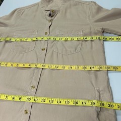 Thread & Supply Womens Shirt Dress S Button Down Blush Pink Minimalist Soft Girl
