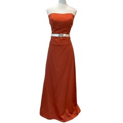 Alfred Angelo Vintage Dress Medium Y2K Strapless Small Gown Set Bridesmaid Fall