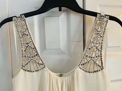 Gorgeous BCBG Maxazria Cream Ivory Color Dress Size XS NWT