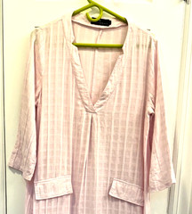 Tuckernuck Pomander Place Pink Carolina Caftan Size LARGE