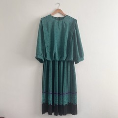 VLP Teal Paisley Maxi Dress