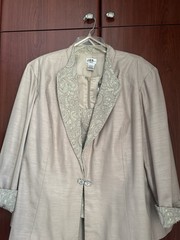 J.B.S. LTD Women&rsquo;s Gingham Dress Size 26W with Jacket Size 24W 2 Piece