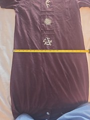 Vintage Brown Cactus Western Apparel Maxi Dress Vest Set