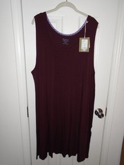 NWT Gudrun Sjoden XXL aubergine Slip Dress