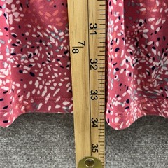 Banana Republic Flounce Shift Dress Sleeveless Pink Women Size Medium Stretch