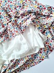 Seasalt Size 14 RRP £80 BNWT White Floral Ditsy Pattern Long Maxi Summer Dress
