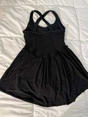 Free People Movement Never Better Athletic Tennis Dress Small Black Shorts Under