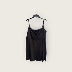 Torrid Nightfall Black Cami Dress Fit Flare w/ Lace sz 5 5X 28 New