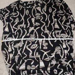 Abstract Pattern Shift Dress Boho