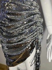 FYODOR GOLAN UNIQUE Performance Sequins Dress Size UK 10 RRP £550 NEW