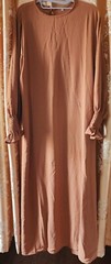 Light Brown Camel Caramel Abaya – Slight Stretchy Fabric – 56&Prime;
