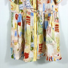 Hunter Bell Peyton Mini Shirt Dress Linen Blend Happy Hour S M L NWT Summer