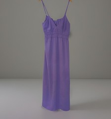 Absolutely Love It Maxi Dress 1X/2X Purple Beach Sundress Stretch Knit