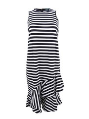 Lauren Ralph Lauren Women&rsquo;s Sleeveless Striped Cotton Dress