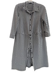 🖤🤍 Mile Gabrielle Striped Shirt Dress | Size Medium | Very Good Condition