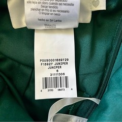 David’s Bridal Dark Green Long Mesh Dress With Illusion Sweetheart Neckline Gown