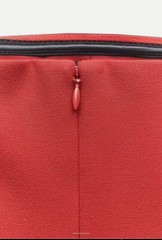 ZARA RED STRAPLESS DRESS WITH POCKETS SIZE XS