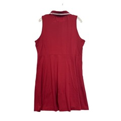 Women’s Tennis Golf Dress 2XL Burgundy Athletic Zipper with Shorts NEW FKEEP