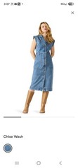 Steve Madden Julieta Denim Dress Size 2 New With Tags