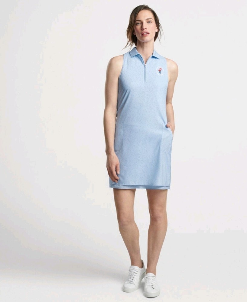 NWT PETER MILLAR 124th U.S. Open Carner Sport Dress Sz XL Blue