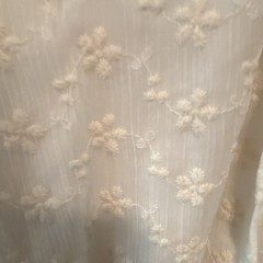 Off White Women&rsquo;s Dress Floral Design V-neck Size Small