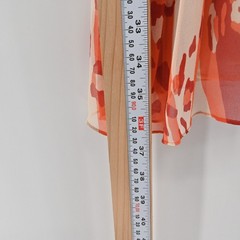 CYNTHIA STEFFE Silk One Shoulder Mini Dress Size 4 Burnt Orange Sultry Exotic
