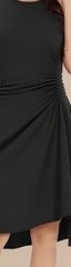 Dress Tells Women&rsquo;s dress, black, large, high low,