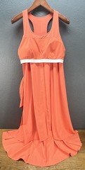 Halara Breezeful Backless Racerback Side Pocket High Low Flowy Midi Quick Dry 1X