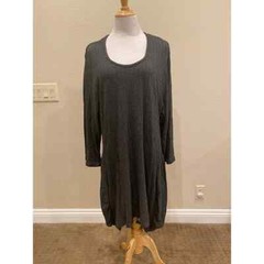 DRESS TO KILL by JANE MOHR Tunic/Dress 3/4 Sleeve Knit Herringbone One Size