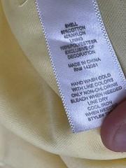 Altar&rsquo;d State Women&rsquo;s M Yellow Dress Cotton Sheath Floral Embroidered Chic Boho