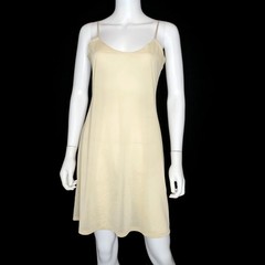 Organic John Patrick Women&rsquo;s V-Neck Spaghetti Straps Midi Slip Dress Medium