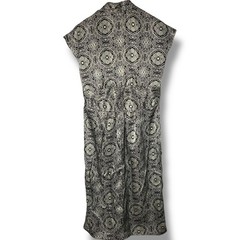 Jonathan Martin Dress Women&rsquo;s Size 8 Paisley Pleated Empire Vintage Inspired