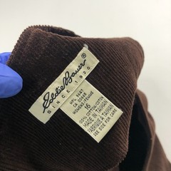 Eddie Bauer 16 Shift Corduroy Women&rsquo;s Above Knee Dress Brown MINT