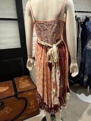 NWOT 100% Silk OOAK Patchwork Gown • SF Faire Artisan Masterpiece ✨