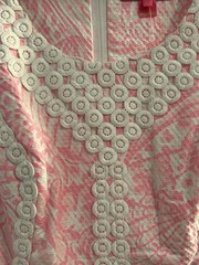 NWT Lilly Pulitzer MACFARLANE STRETCH SHIFT DRESS Pelican Pink Sea Cups Sz 6🪸