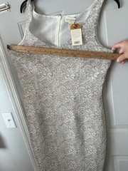 Deadstock 100% Silk Paisley Dress Merona Size 14 New with Tags
