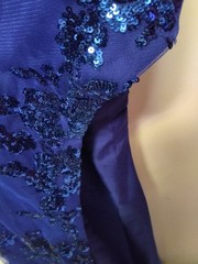 Blue Size 9 Homecoming , Prom , Formal High Split Dress
