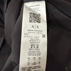 Armani Exchange Womens Black Lace Long Sleeve Dress Size 10 NEW