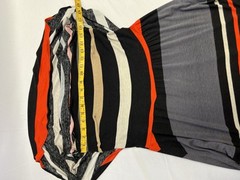 PJK Patterson J Kincaid Womens Striped Multi-Color Sleeveless Dress Sz S Preppy
