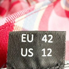 COLLECTIF LONDON x MODCLOTH | Pink Red Blue Plaid 50s 60s Fit & Flare | Sjze 12