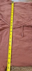 Christy Dawn Organic Gauze Cotton Dawn Dress Short Sleeve Terracotta Orange XL