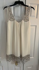 Gorgeous BCBG Maxazria Cream Ivory Color Dress Size XS NWT