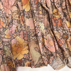 Spell and the Gypsy Collective Dress Small Floral Peach Hippie Boho Festival