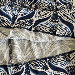 Lilly Pulitzer MARLOWE Sheath Dress Size M Blue MERMAID TAIL Print Pima Cotton