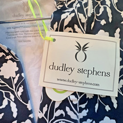NWT Dudley Stephens Parker Puff Sleeve Dress in Luxe Stretch Midnight Floral
