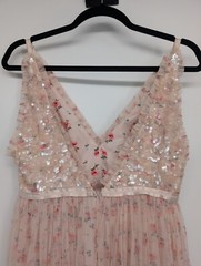 NWT Needle & Thread Bijou Aurelia Bodice Cami Gown Size US6 Embellished #1D453