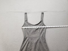 Forever 21 Women Mini Dress S Black White Gingham Scoop Neck Sleeveless Casual