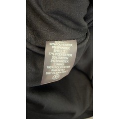 Calvin Klein Womens Black Grey Textured Colorblock Sheath Dress Size 10