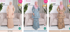 Baju Kurung Riau Long sleeve Modest wear cotton XS inclu. shipping fee FeDex